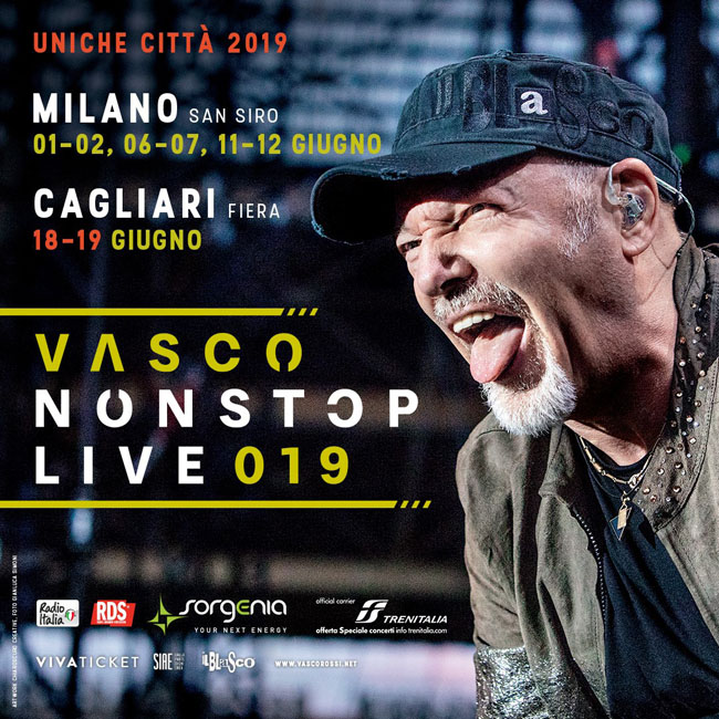 Vasco Rossi, per la prima volta in assoluto 6 live a San Siro e 2 live