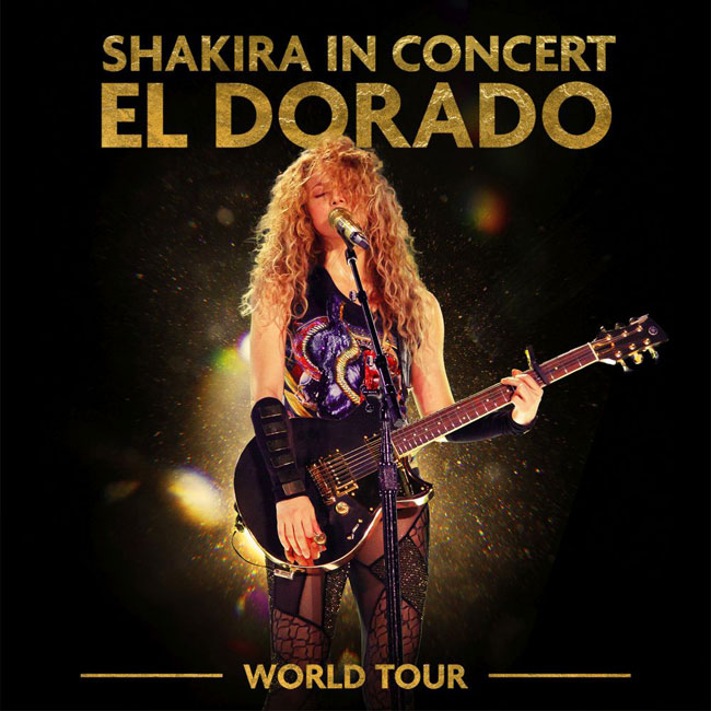 Shakira arriva l'album "El Dorado World Tour Live": la tracklist