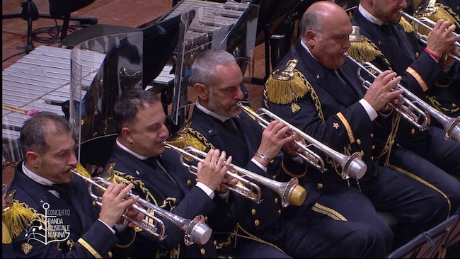 concerto marina militare su tv2000