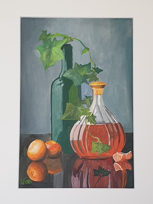 stillleben gouache