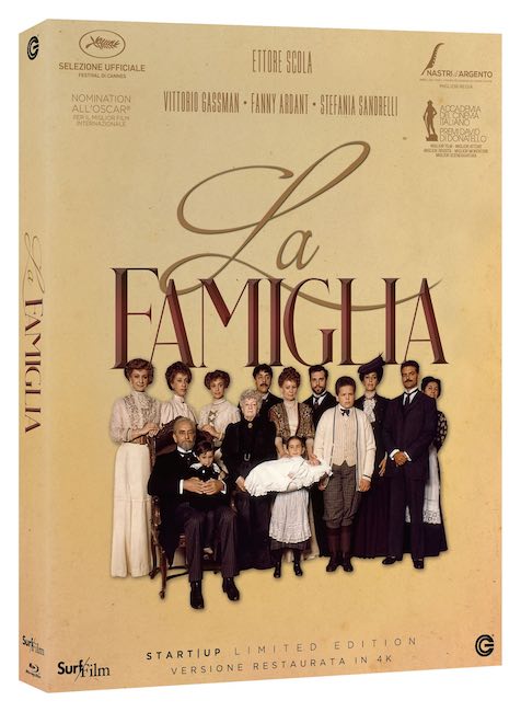 La Famiglia Di Ettore Scola In 4k In Limited Edition Blu Ray Numerata 