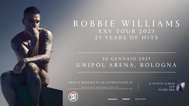 robbie williams v praze 2023 tour