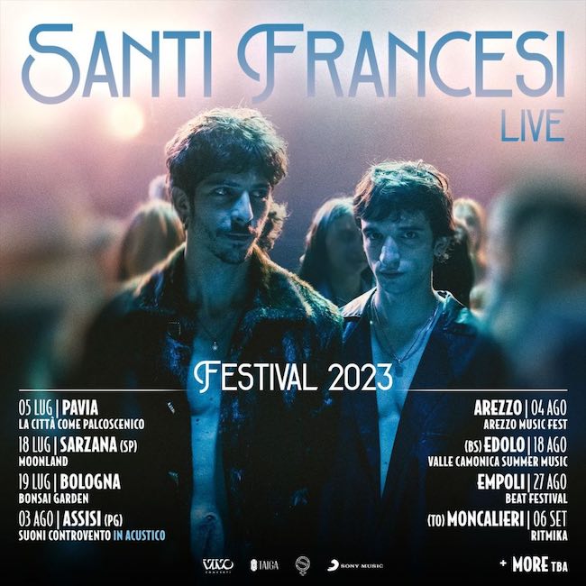 santi francesi tour estivo 2023