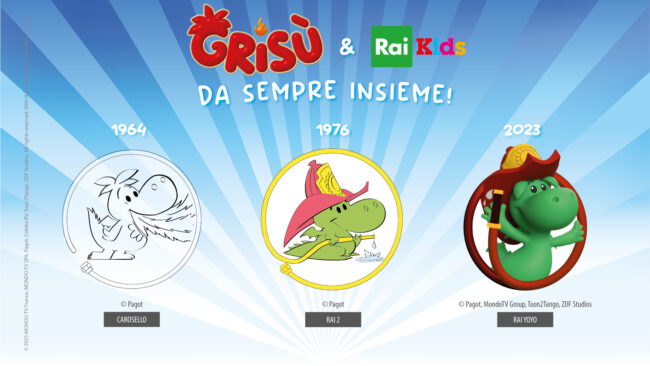 Dal 30 settembre in prima visione assoluta su Rai Yoyo e RaiPlay le nuove puntate di “Grisù”