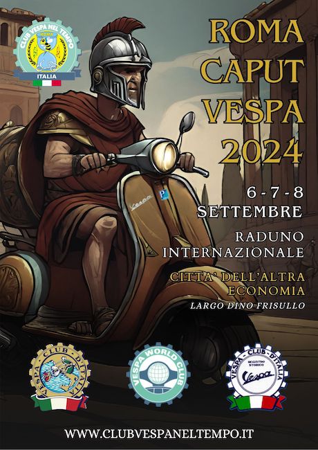 roma caput vespa 2024