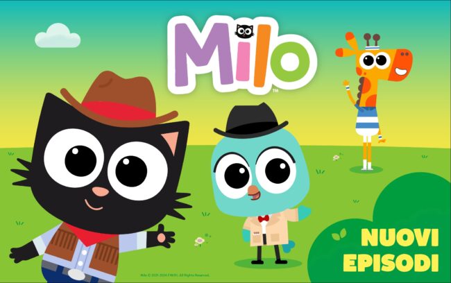 Su RaiPlay e Rai Yoyo i nuovi episodi della serie animata in cui Milo e i suoi amici esplorano il mondo delle professioni