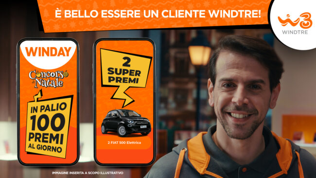 On air il nuovo spot WindTre dedicato a Winday