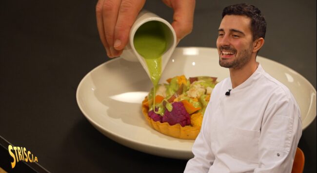 Edoardo Traverso e la sua Giardiniera a “Capolavori del mondo in cucina”