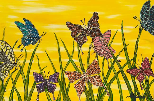 butterflies and golden pond