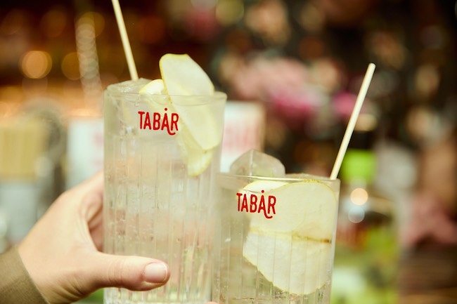 cocktail tabar pera tonic