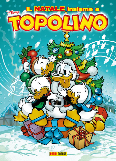 Il Natale insieme a Topolino con due copertine componibili