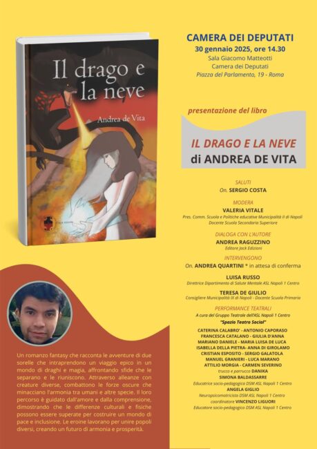 Alla Camera la presentazione del libro “Il drago e la neve”