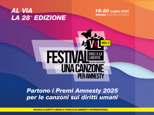 Al via i lavori per i Premi Amnesty International Italia per la musica italiana