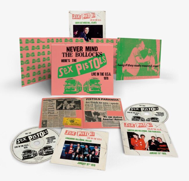 Sex Pistols, Live in the Usa 1978: tre leggendari concerti inediti disponibili per la prima volta