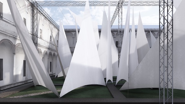 Wind Labyrinth, un’opera immersiva a Milano Design Week 2025